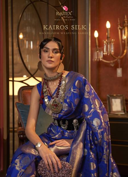 Kairos Silk By Rajtex Handloom Weaving Surat Saree Wholesale Market